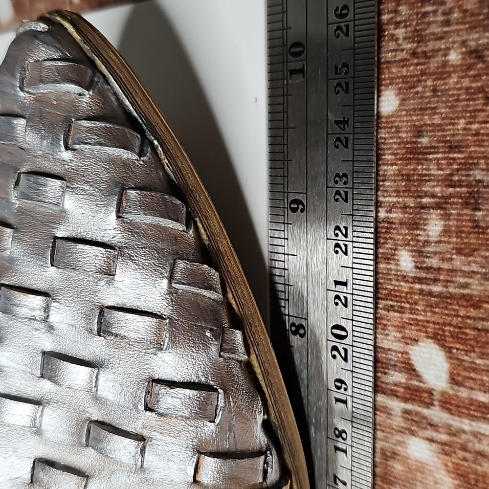 Coconuts by Matisse Gimlet Woven Lace Up Oxfords Tan/silver - Picture 10 of 10